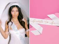 Bachelorette party 'bride to be' sashes