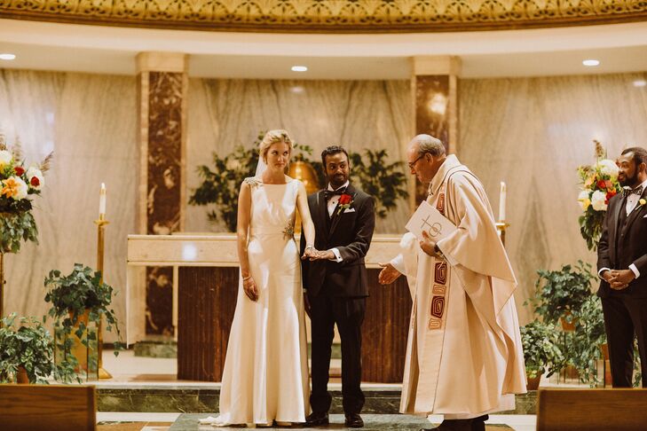 Catholic Wedding Ceremony in Detroit, Michigan