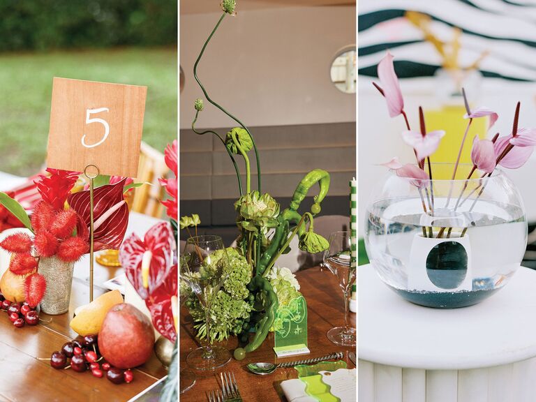 non-floral 2024 wedding decor trend