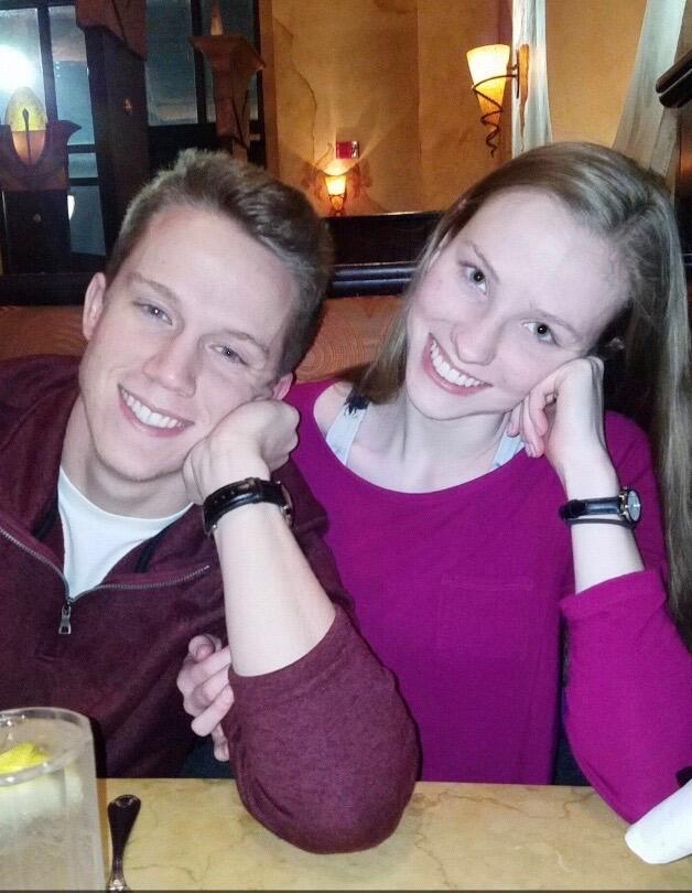A cute dinner date 