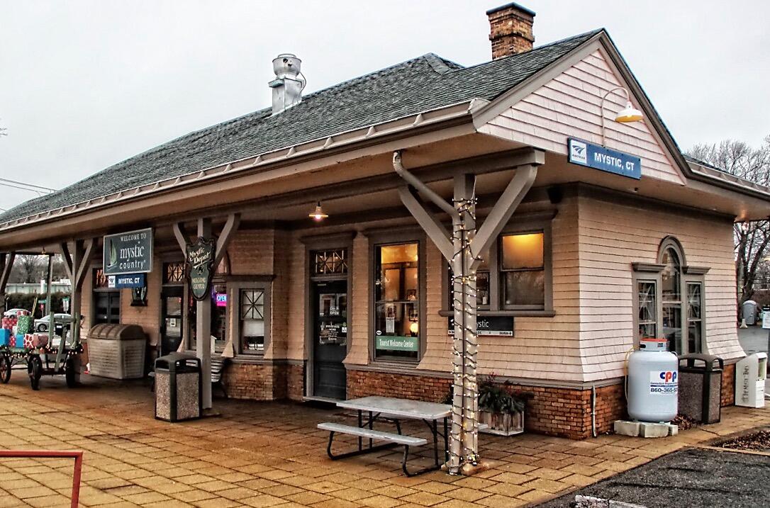 Picture of Mystic Amtrak Station