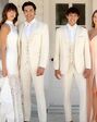 BLACKTIE METRO Creme Wedding Suit Ivory Tuxedo - thumbnail - 6