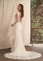 Lillian West 66276 Fit-and-Flare Wedding Dress - thumbnail - 2