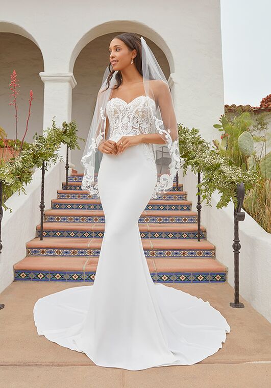 Beloved by Casablanca Bridal BL377 Raine Fit-and-Flare Wedding Dress - 6