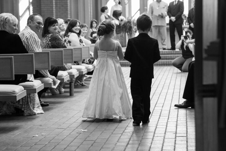 Flower Girl Elegant Braided Updo