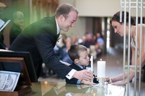 Unity Candle Tradition With Ring Bearer