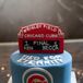 Whimsical Chicago Cubs-Inspired Groom's Cake