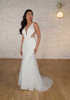 Stella York 7752 Column Wedding Dress