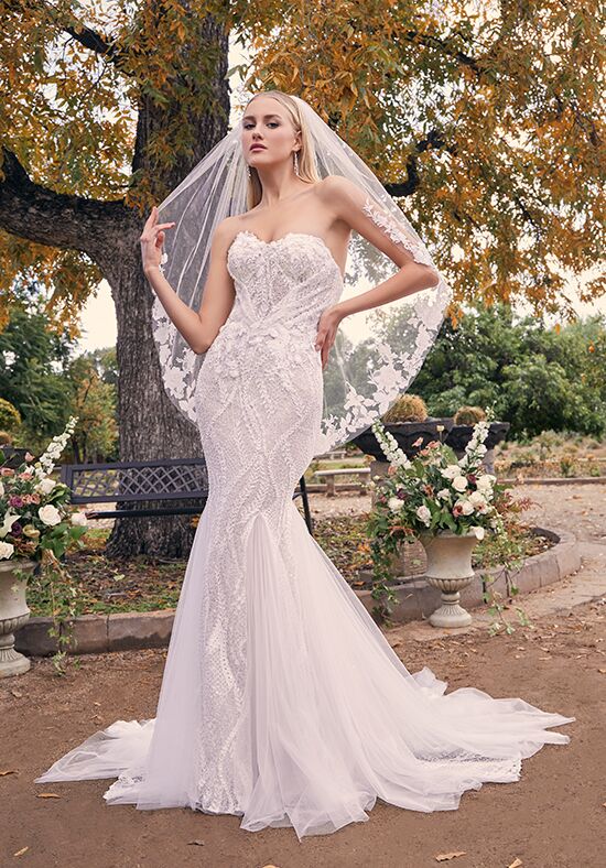 Casablanca Bridal Style 2531 Brooks Fit-and-Flare Wedding Dress - 1