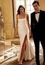 Justin Alexander Julian Fit-and-Flare Wedding Dress - thumbnail - 1