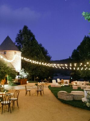 Sunset Reception at Kestrel Park in Santa Ynez, California