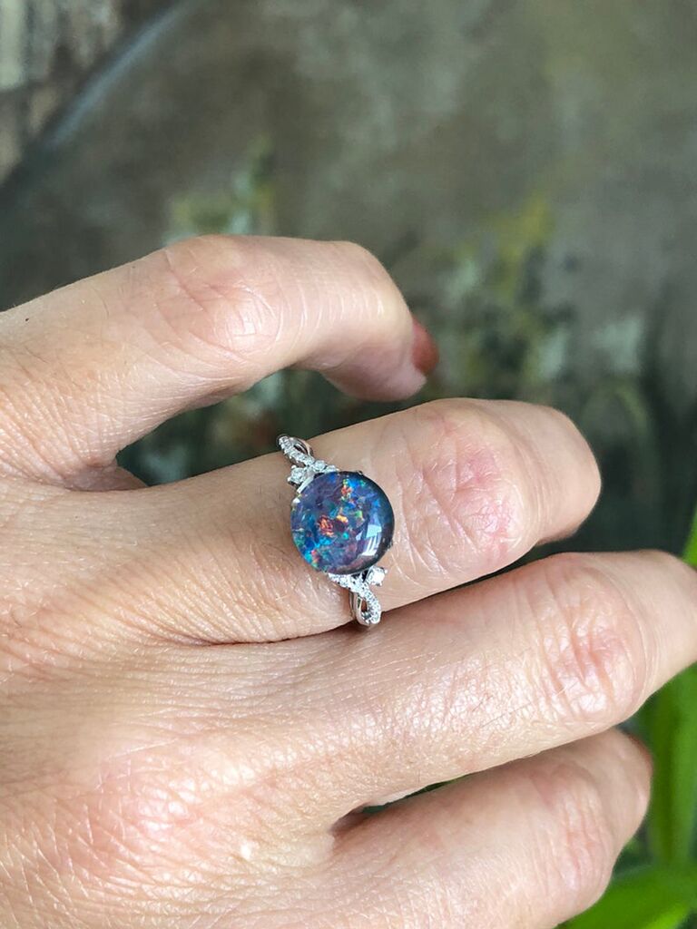 40 Opal Engagement Rings That Are Sure to Wow