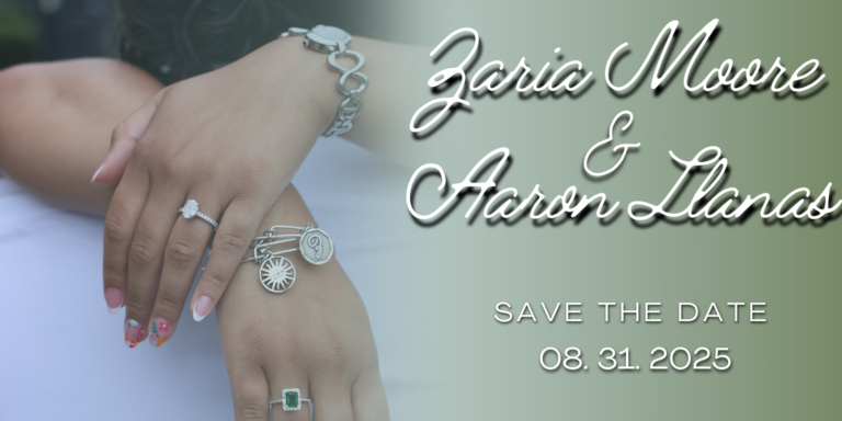 Zaria & Aaron Home Page Banner