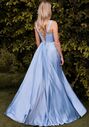 Ladivine 7447 V-Neck and Plunge Bridesmaid Dress - thumbnail - 2