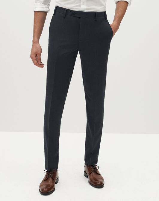 Suit Shop Men's Charcoal Gray Suit Gray Tuxedo - 5