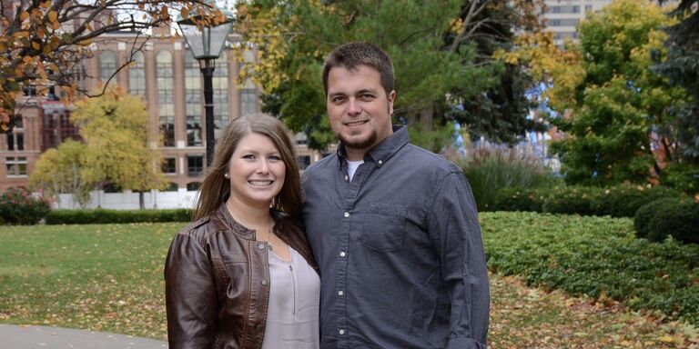 brittany & Zech Home Page Banner