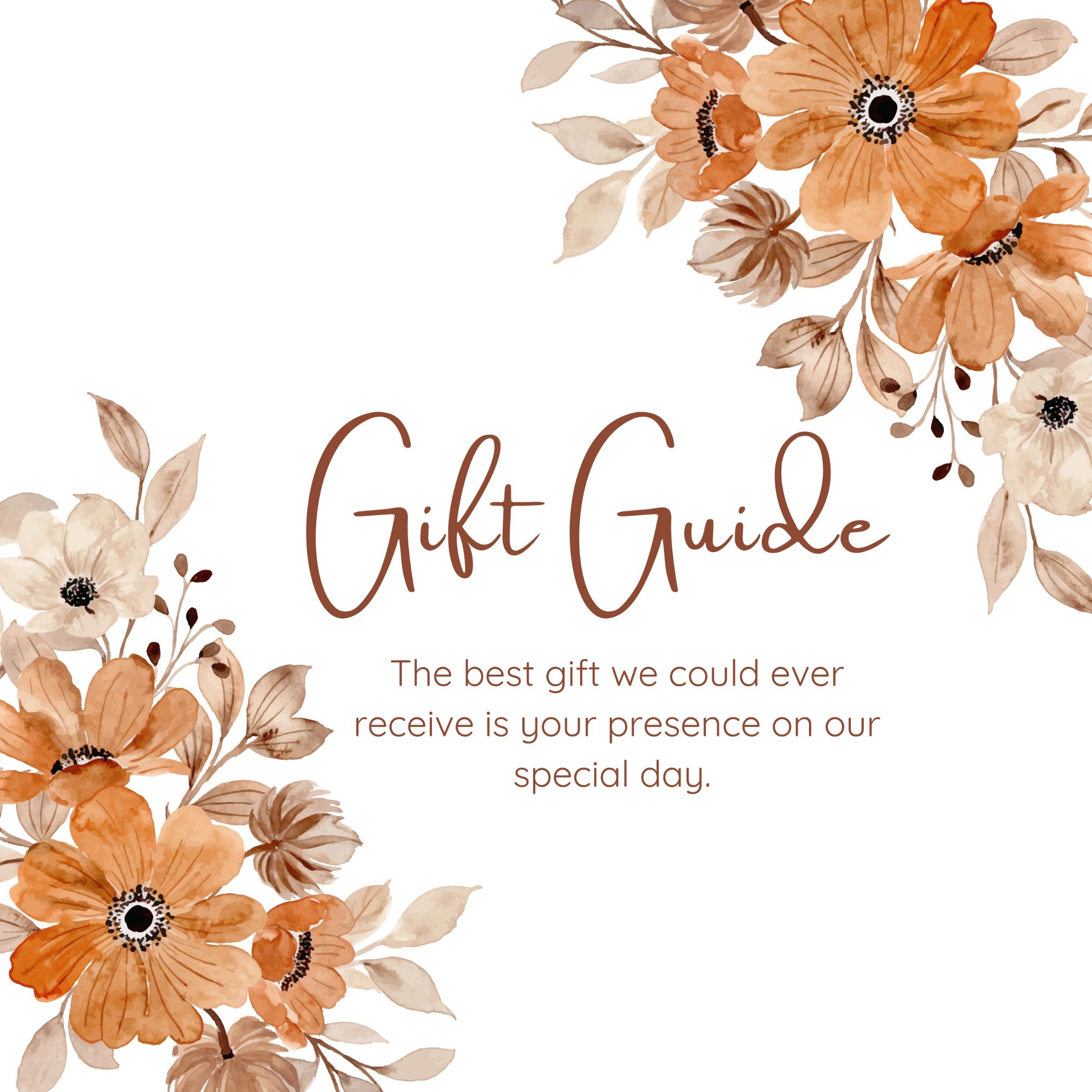 Picture of Don't worry about gifts! 