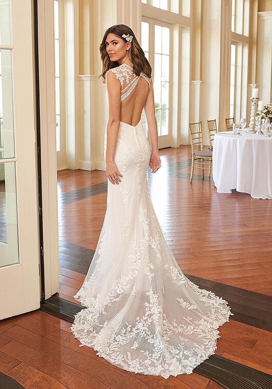 Sincerity Bridal 44305 Fit-and-Flare Wedding Dress - 4