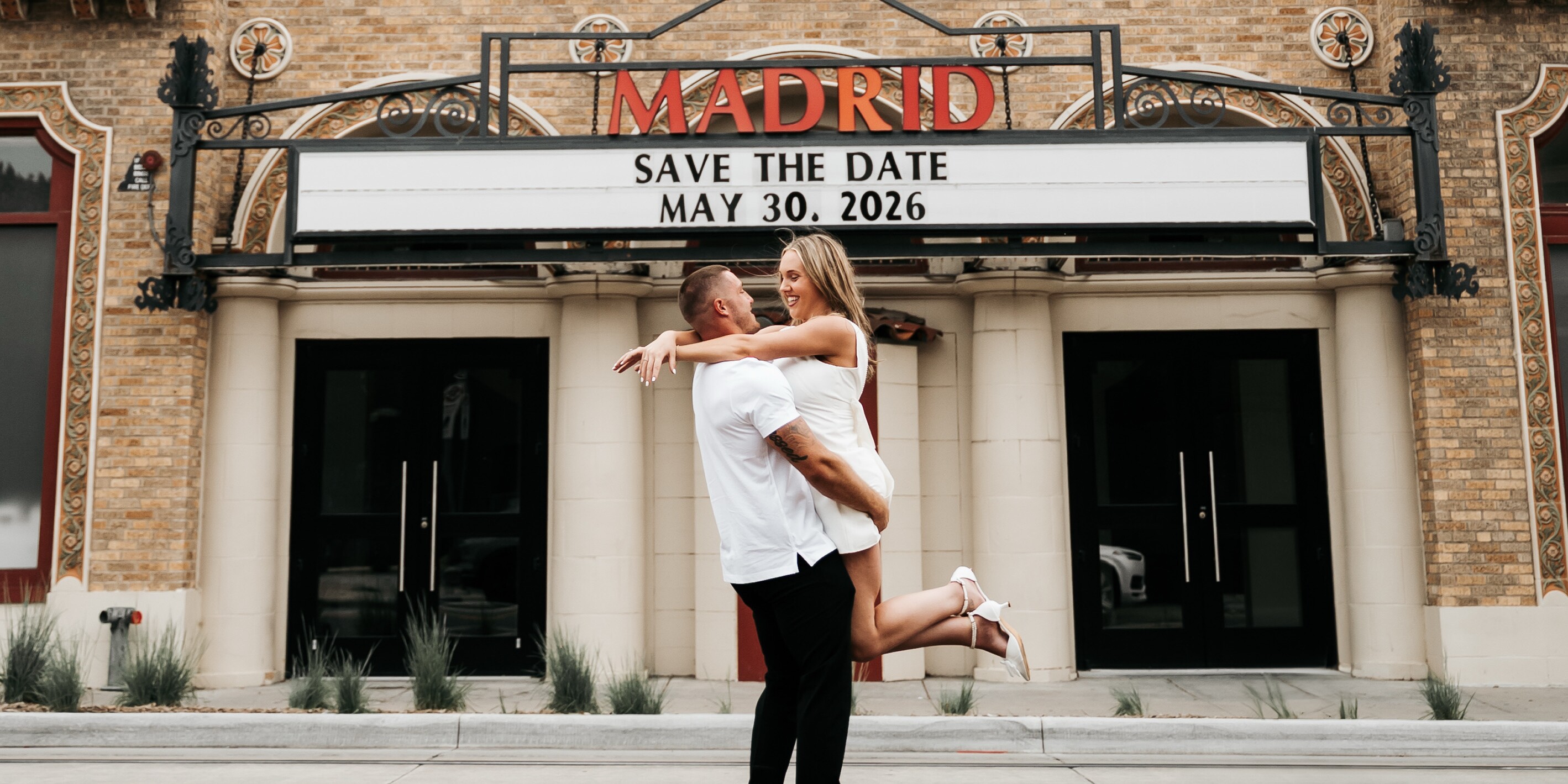 Marina & Shane Home Page Banner