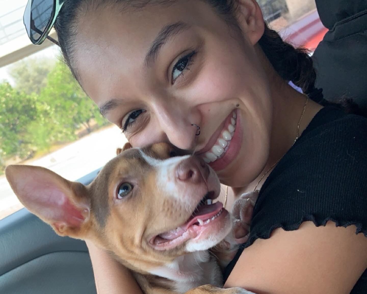 Picture of Luke and Giselle get cooper boi august 2022