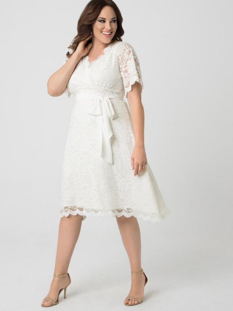 Kiyonna Graced with Love plus-size a-line wedding dress