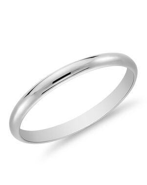 Blue Nile 22 Platinum Wedding Ring