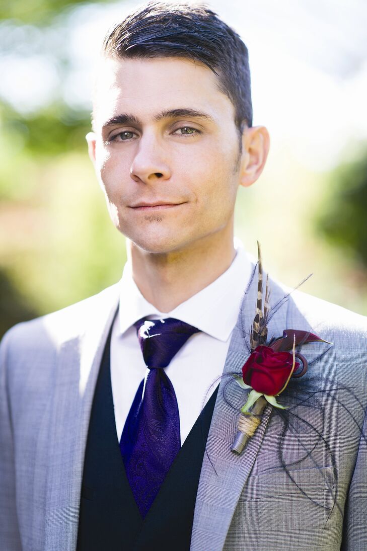 Red Rose Boutonniere