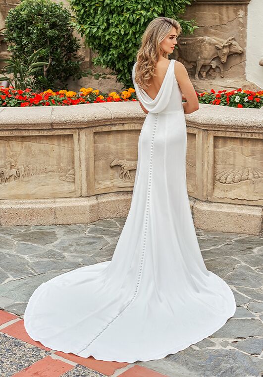 Jasmine Couture Veronica Fit-and-Flare Wedding Dress - 4