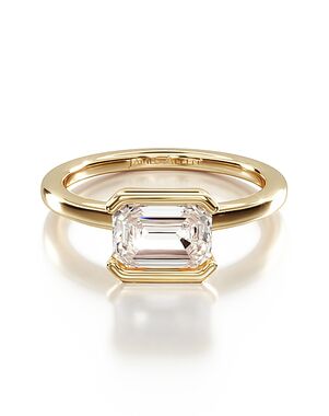 James Allen Emerald Cut Engagement Ring