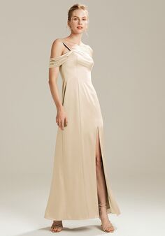 AW Bridal AW Lenora Dress One Shoulder Bridesmaid Dress