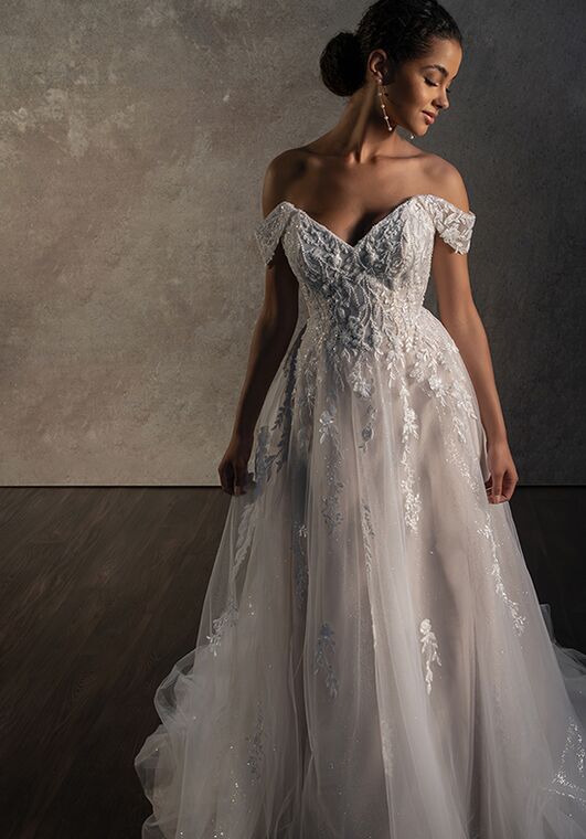 Essense of Australia D4098 A-Line Wedding Dress - 7