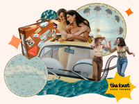 the knot honeymoon travel trends 2024 piece couple travels white lotus streaming on hbo max planetary alignment