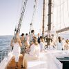 This New England Wedding Started With a Sailboat Rehearsal Dinner in Gloucester, Massachusetts