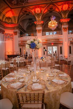High and Low Floral Centerpieces