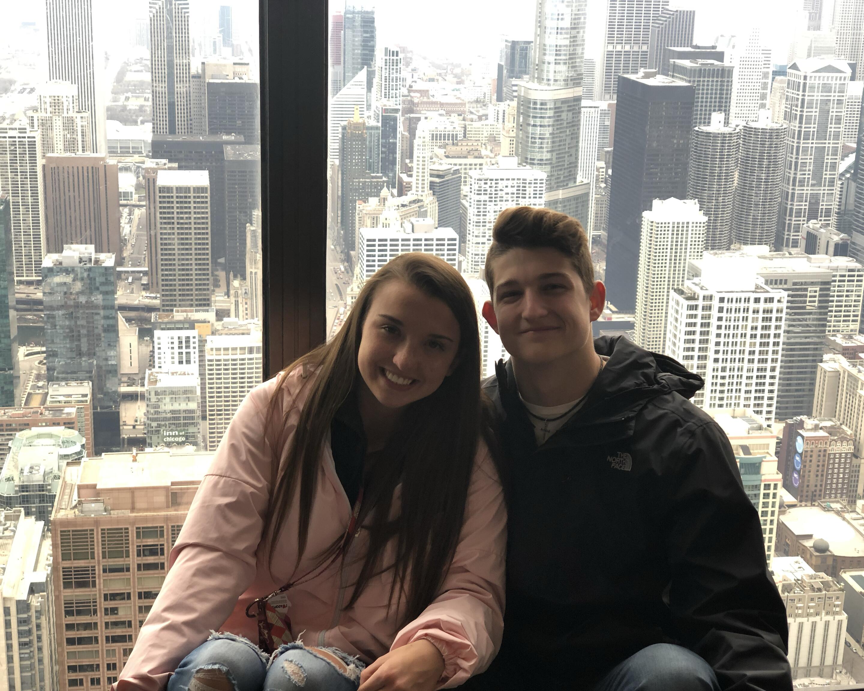 Picture of First trip together to Chicago 
