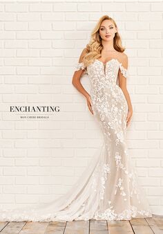 Enchanting by Mon Cheri E521 Fit-and-Flare Wedding Dress