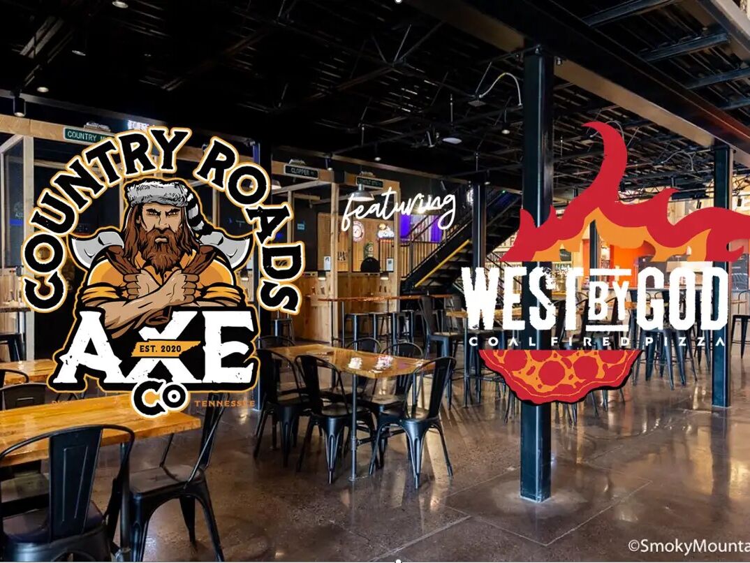Picture of Country Roads Axe Co. featuring West by God CoalFired Pizza