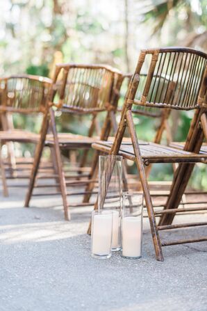 Bamboo Folding Ceremony Chairs