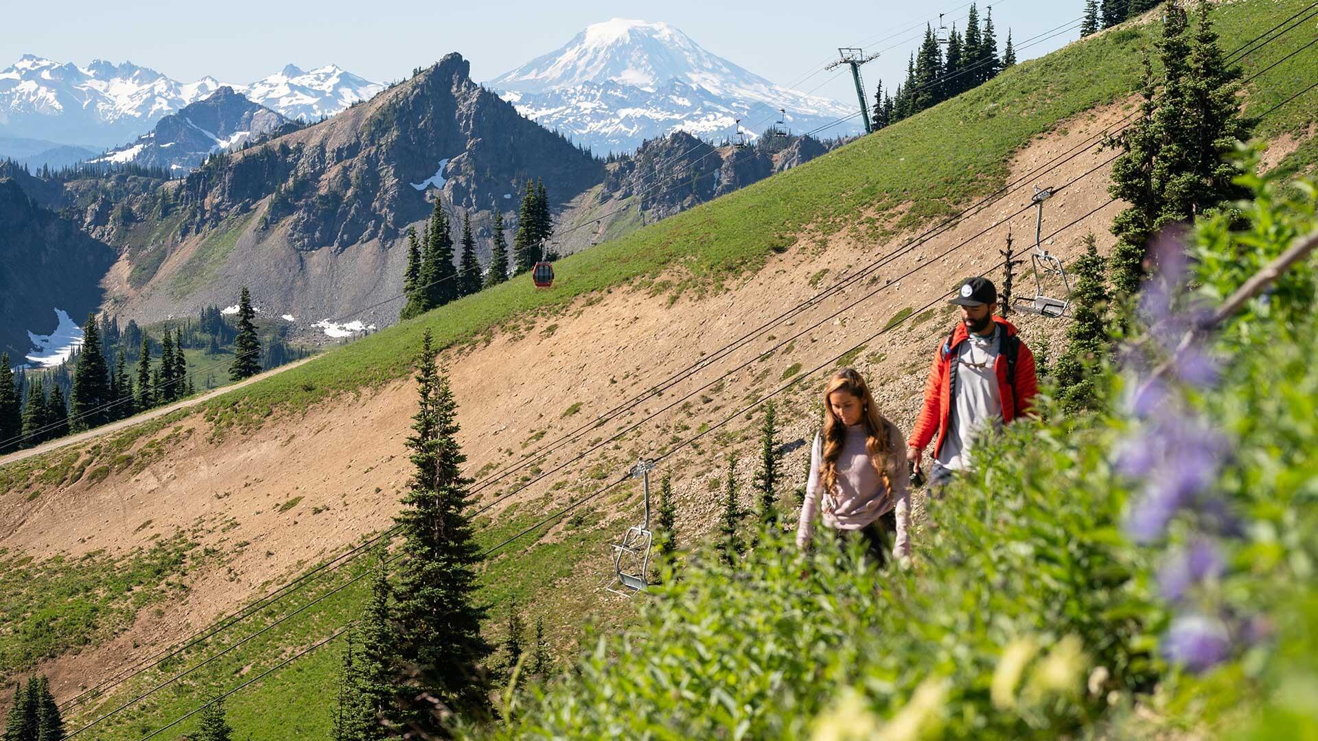 Picture of Hiking at Crystal Mountain