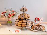 Wedding desserts spread