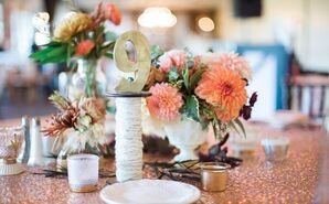 DIY Wood Spool Table Numbers