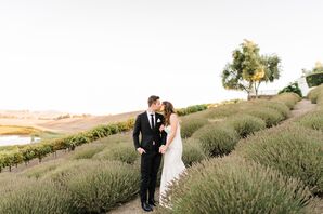 Romantic Couple at California Vineyard