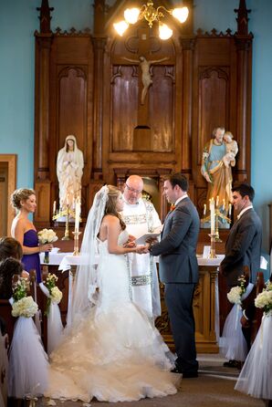 Michelle and Mike Traditional Catholic Ceremony