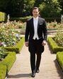 BLACKTIE EDWARD Black Tailcoat Wedding Tuxedo Black Tuxedo - thumbnail - 1