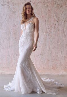 Maggie Sottero KERN Fit-and-Flare Wedding Dress