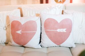 Heart Pillow Lounge Decor