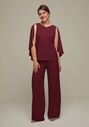 AW Bridal AW Henrietta Pantsuit Red Mother Of The Bride Dress - thumbnail - 4