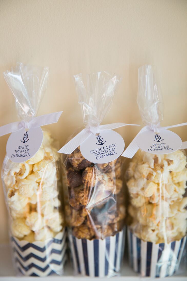 Gourmet Popcorn Wedding Favors