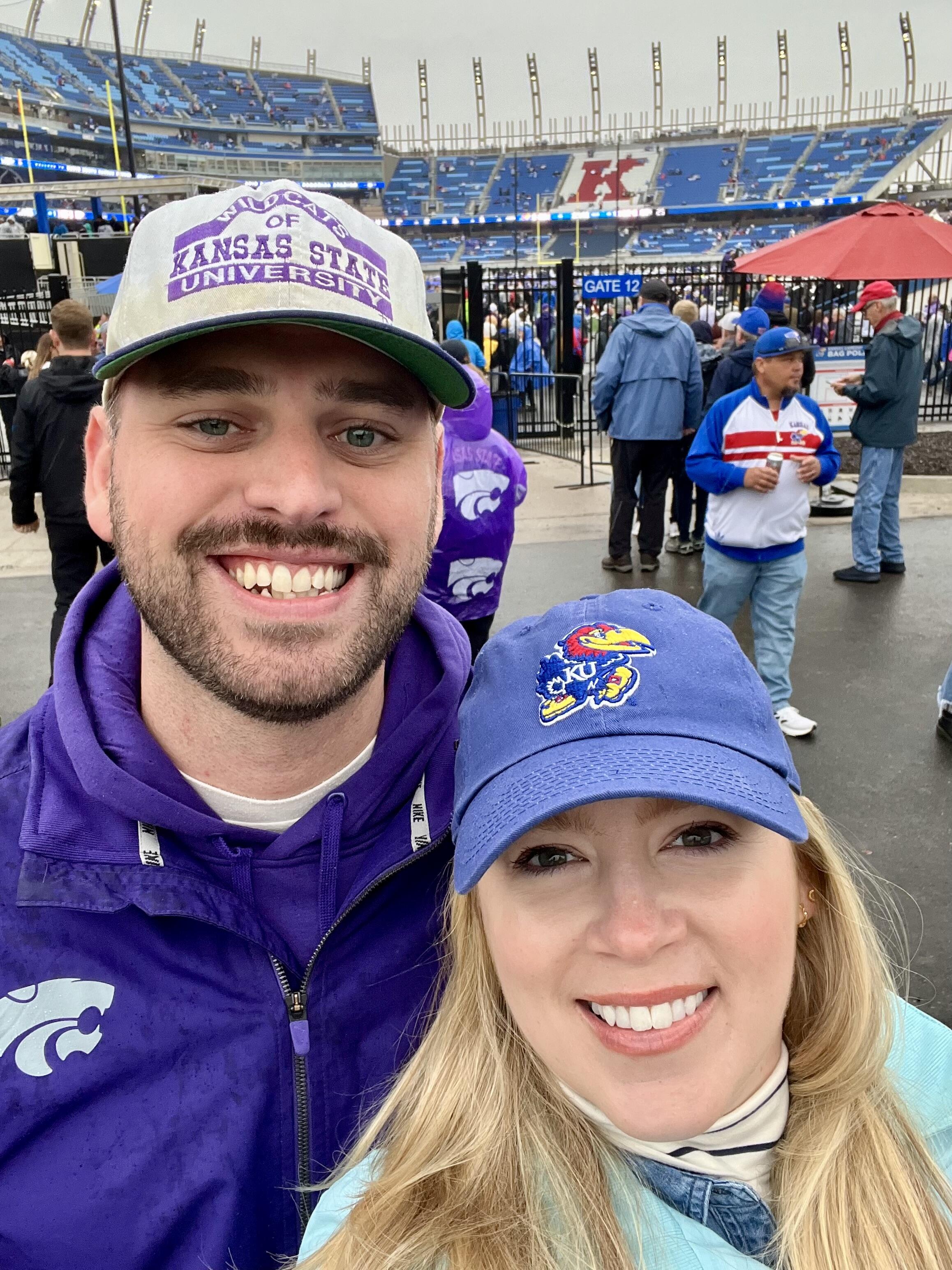 The first of many K-State v. KU rivalries! 