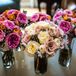 Chic Pink and White Bridal Bouquet